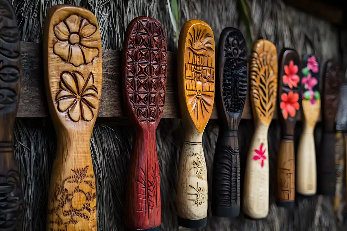 Traditional Hawaiian Paddles